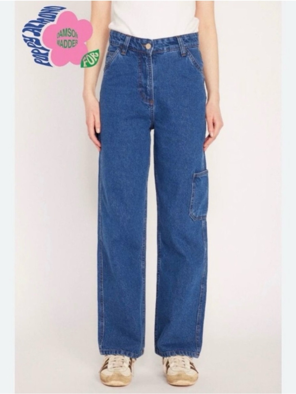 Damson Madder. Amanda Cargo Jeans Size US 10/UK 14 - Picture 2 of 7